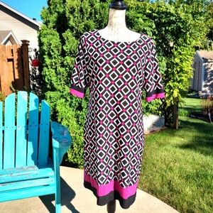 Karin Stevens Size 14 Short Sleeve Dress!